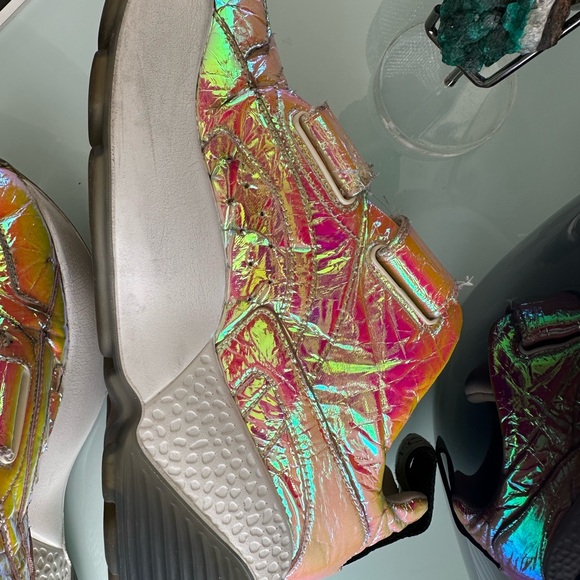 Stella McCartney Iridescent iridescent sneakers woman’s size 6 1/2   - 7 - Picture 6 of 16
